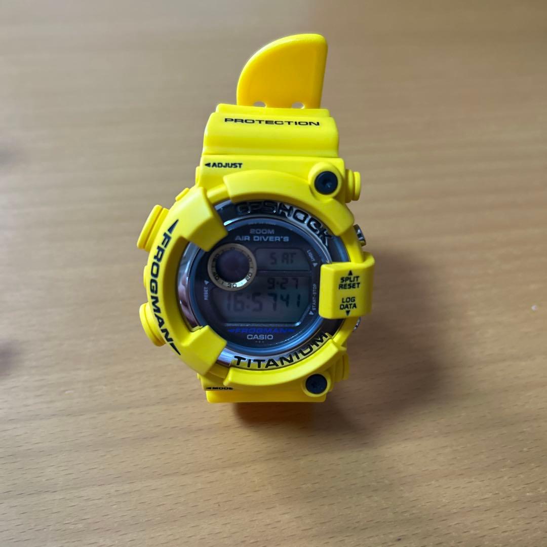 CASIO G-SHOCK FROGMAN イエロー　カジキ　フロッグマン