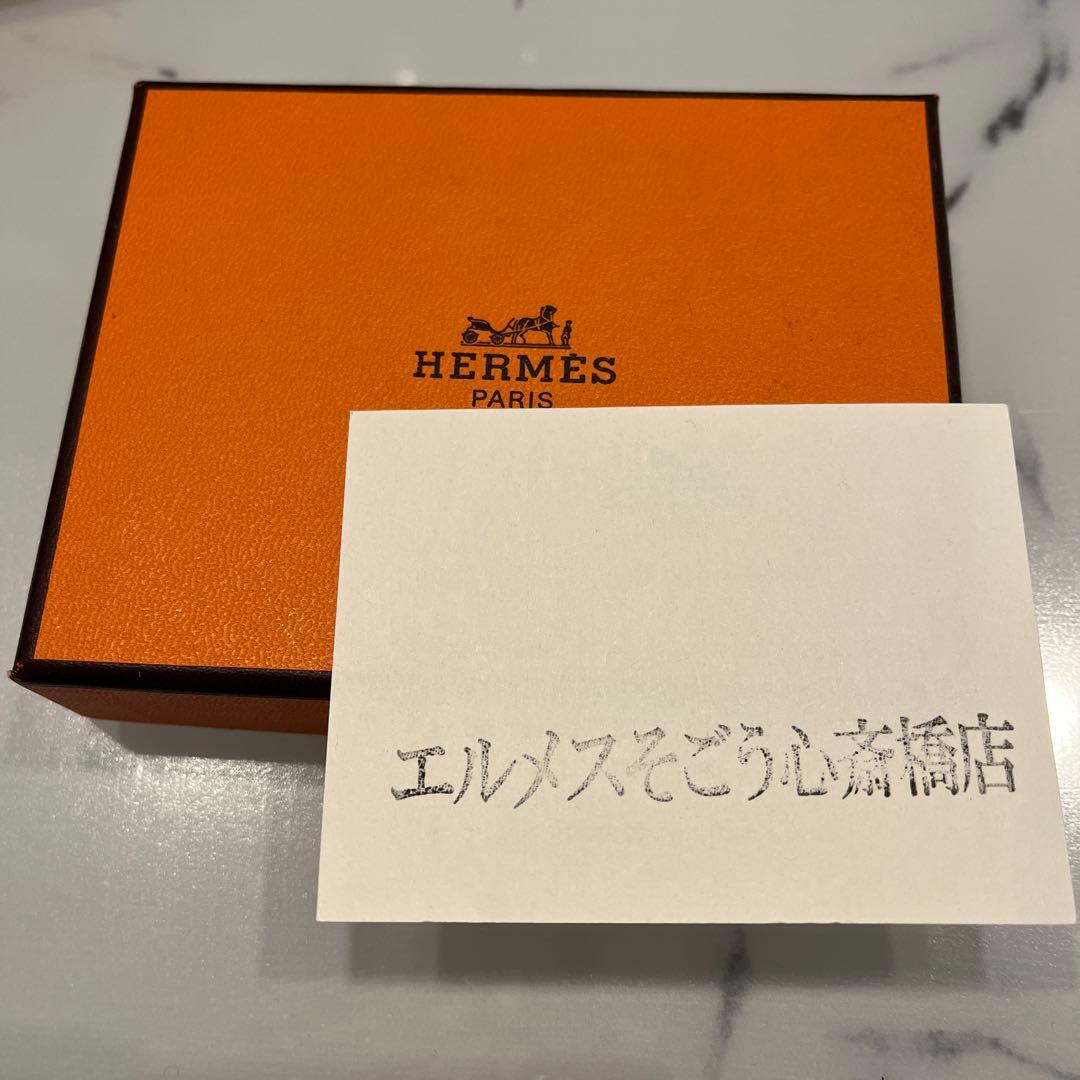 HERMES エルメス　エンベロープ名刺入れ 新品未使用、箱入り。