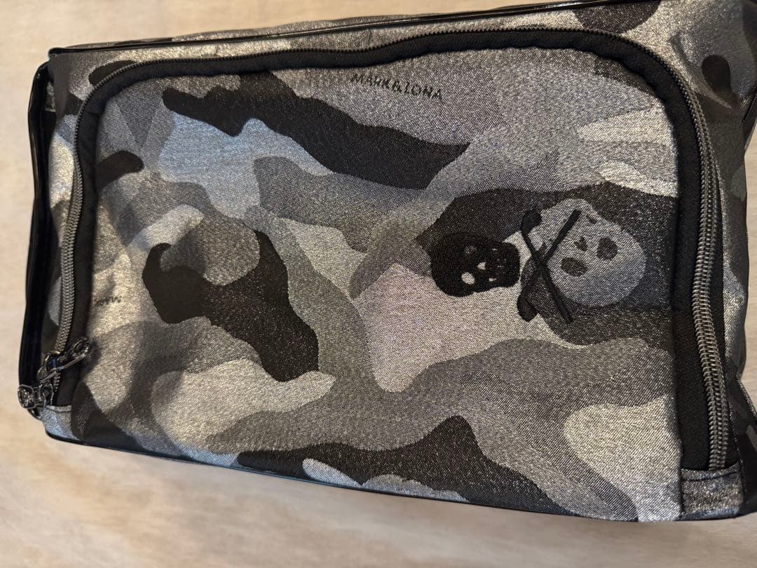 MARK & LONA カモフラージュ メンズゴルフシューズバッグ