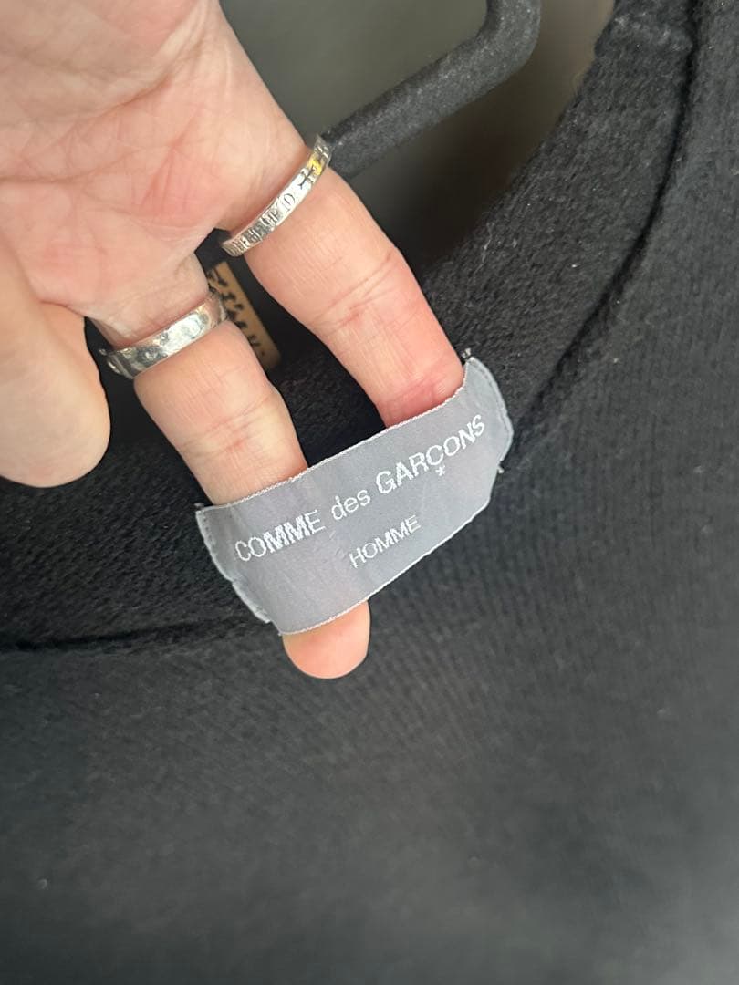 コム・デ・ギャルソン ブラックニット