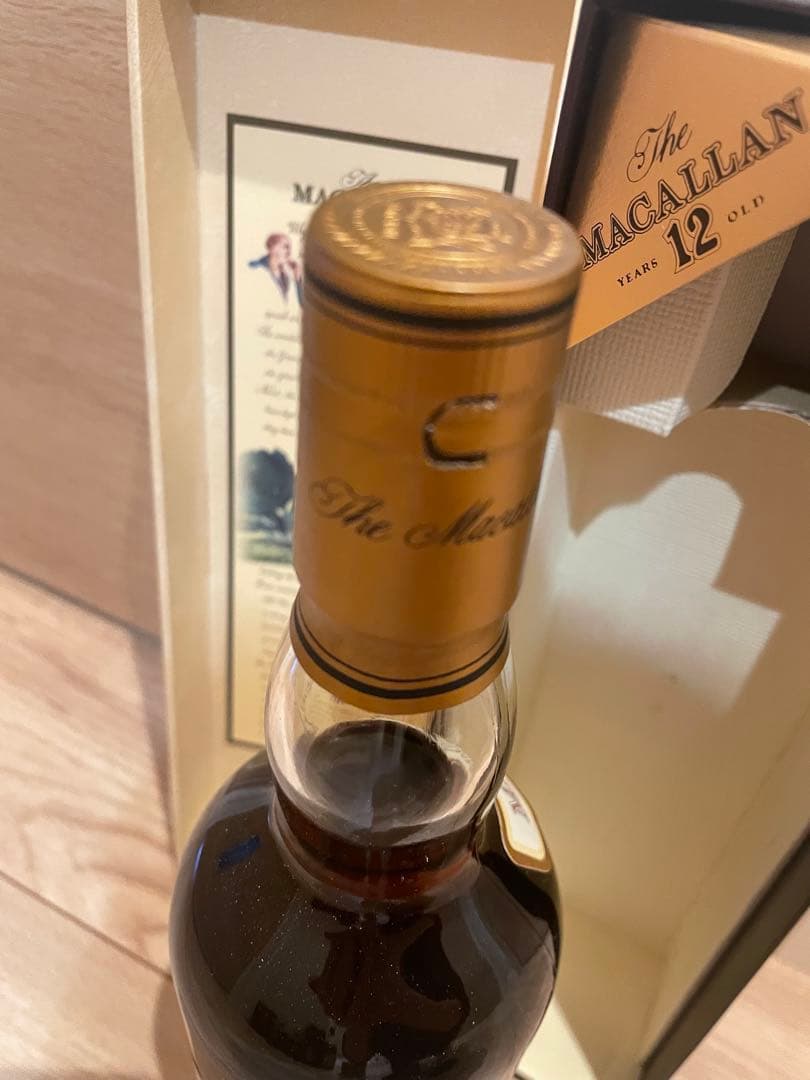 MACALLAN マッカラン12年 モルトウイスキー 750ml