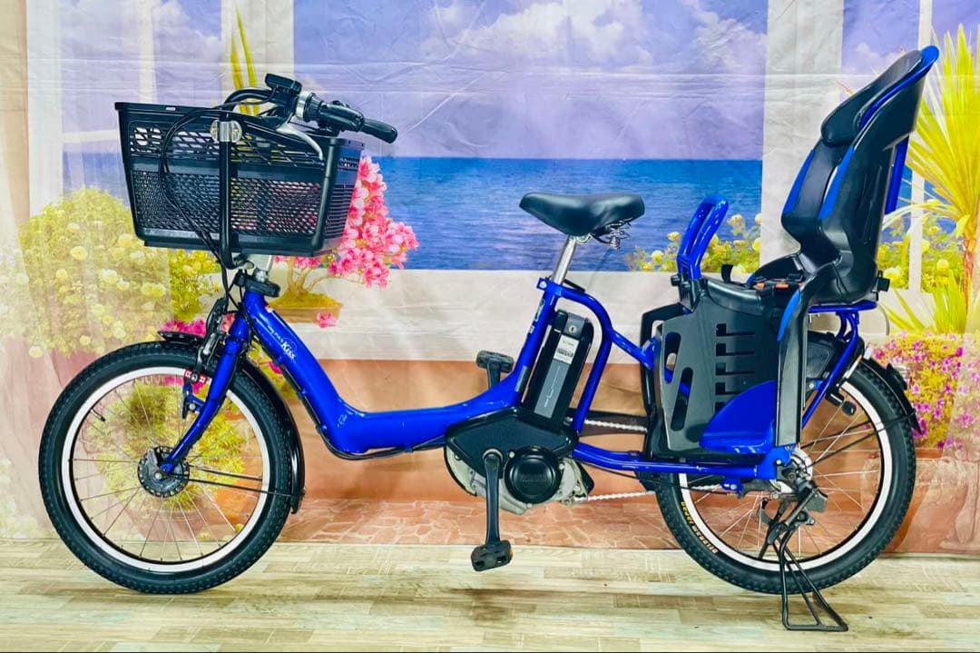 ヤマハパスキス⭐️人気モデル！子供乗せ電動アシスト自転車Y2825