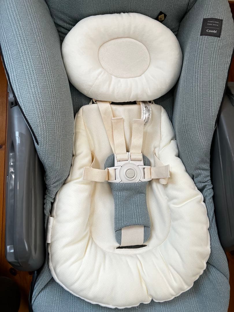 COMBI コンビ 電動ハイローチェア ホワイトレーベル ネム　ミンティーブルー