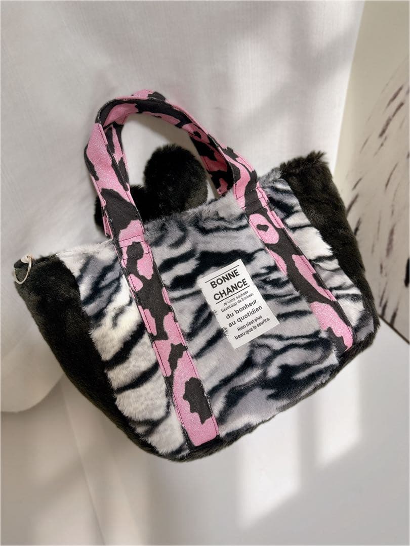 ゆ*ー様 コヤンイサムチョン　トートバッグ　みるくちゃん　ハンドメイド　レオパー