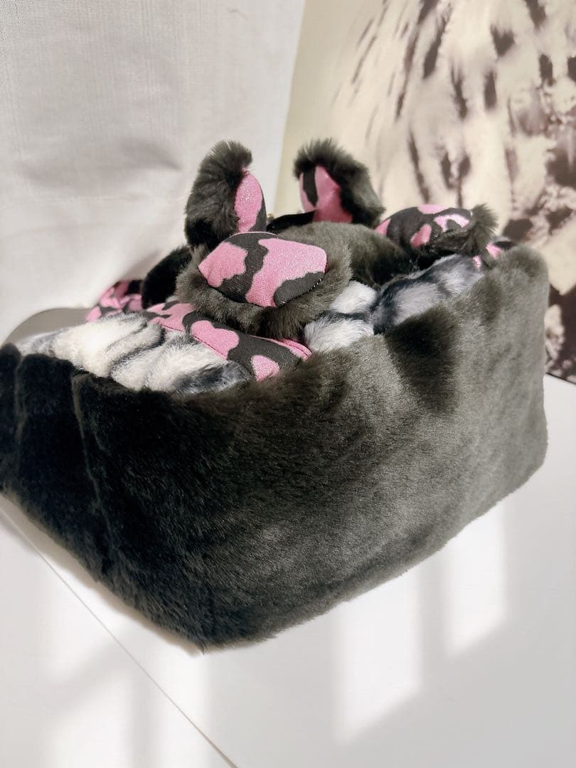 ゆ*ー様 コヤンイサムチョン　トートバッグ　みるくちゃん　ハンドメイド　レオパー