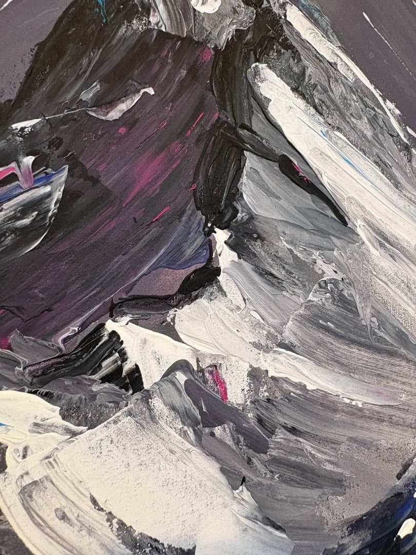 OLENEVA 山の風景画 2024年制作