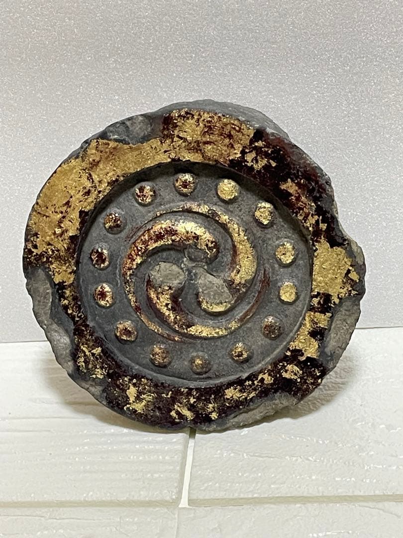 ◎伝聚楽第 金箔軒丸瓦 豊臣秀吉 豊臣秀次 検：伏見城 安土桃山時代