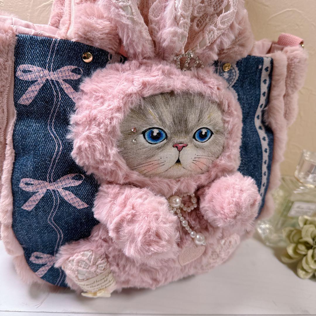 あ*き様 コヤンイサムチョン♡bigルミちゃんのうさ着ぐるみポップコーンボアトー