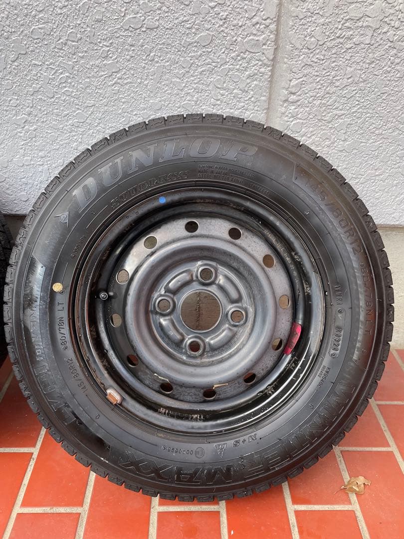 ダンロップ　ウィンターマックスforVAN 145/80R12