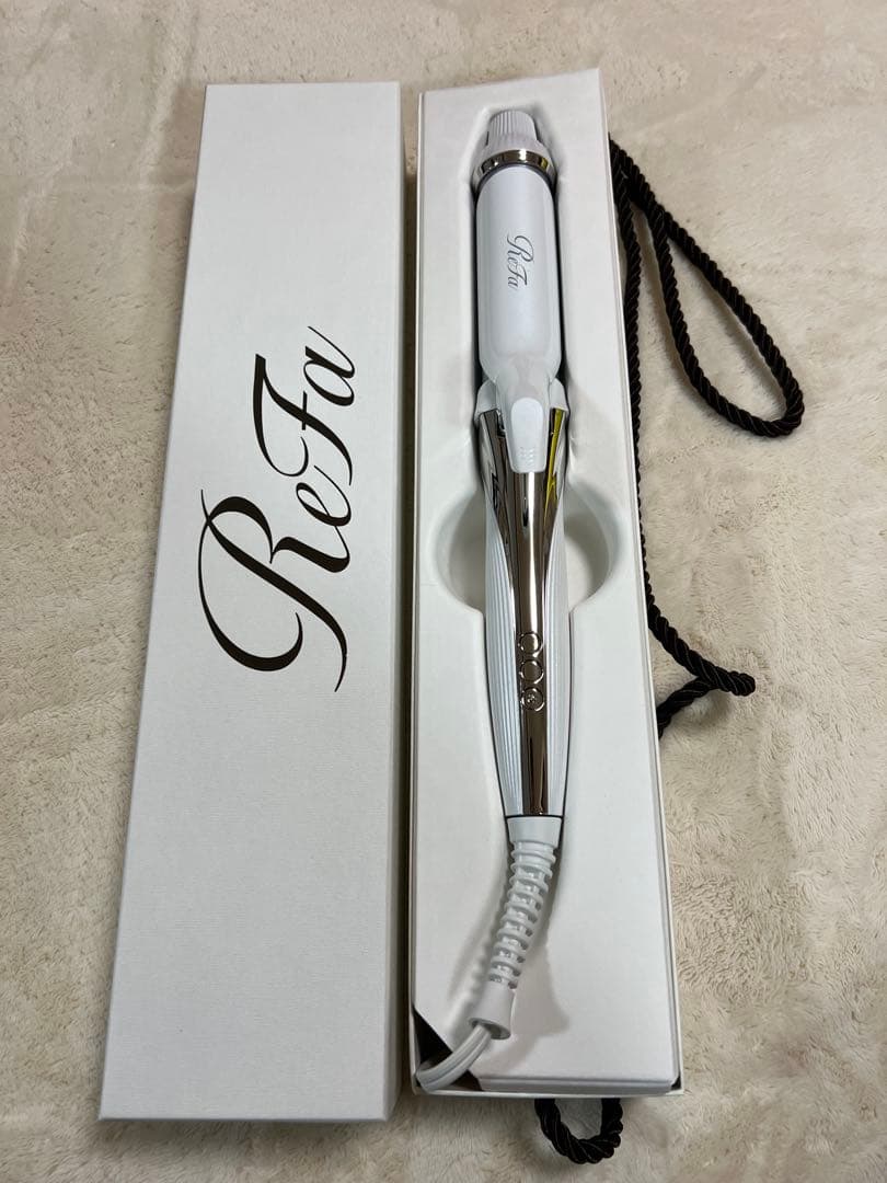 emi　ReFa カールヘアアイロン ホワイト　32㎜