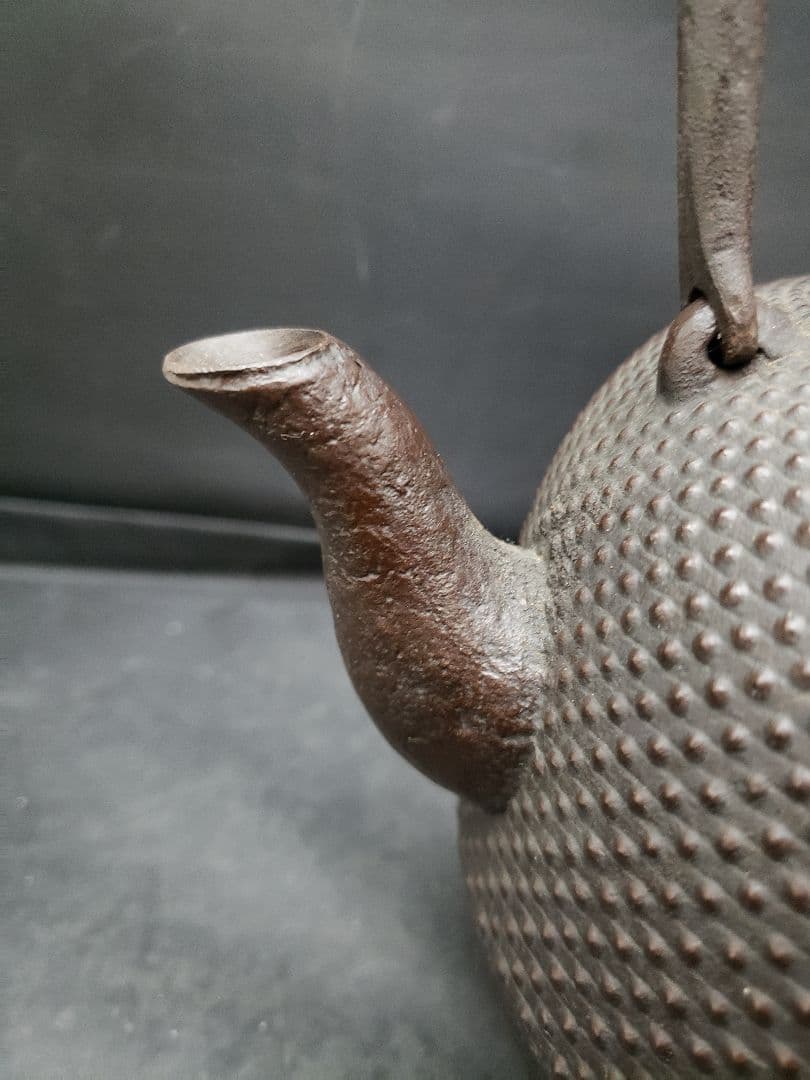 南部鉄瓶　照光堂　南部鉄器　あられ