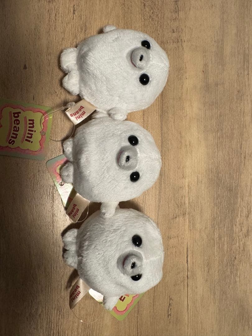 ミニビーンズ　アザラシ×9・ペンギン・セイウチぬいぐるみとサンタ帽子セット