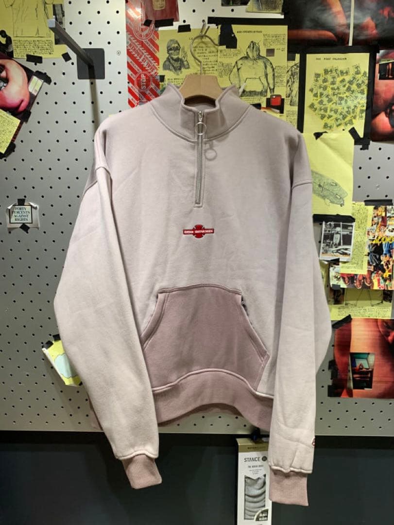 Evisen × INDEPENDENTハーフジップスウェット / Lサイズ