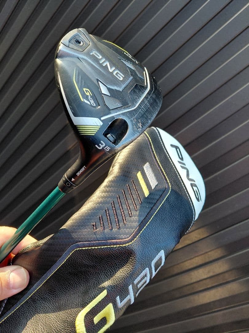 週末特価❗　スピーダーNXグリーン装着　PING G430 MAX 3W