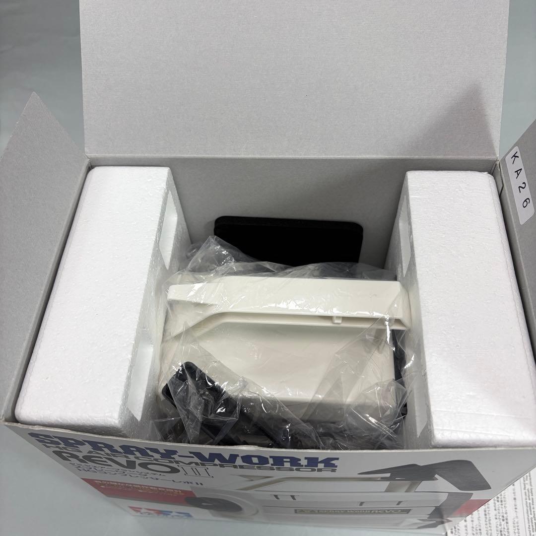 【美品】タミヤ スプレーワーク HGコンプレッサー レボ2