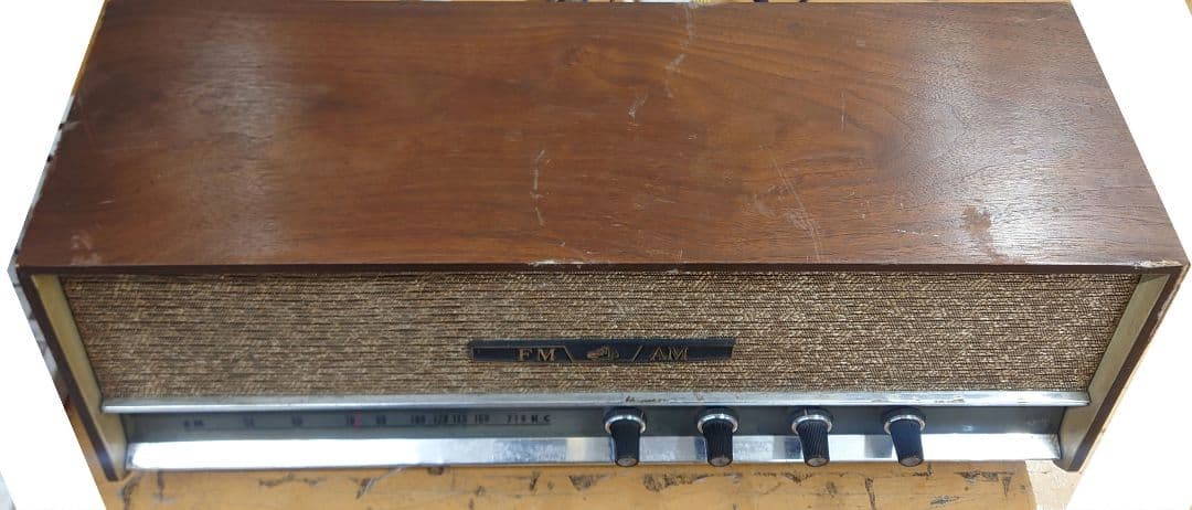 ■■【希少・当時物・昭和レトロ】VICTOR 　F-224 真空管ラジオ