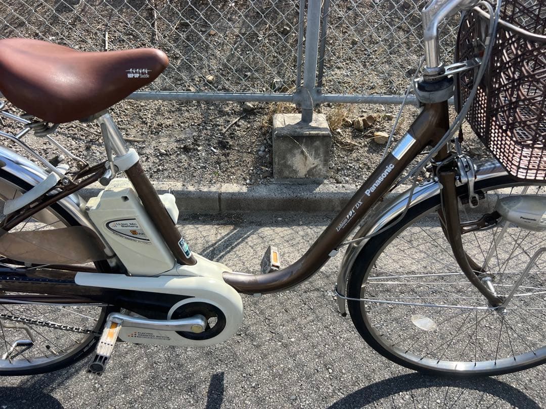 Panasonic VIVIDX電動アシスト自転車キレイな自転車26インチ