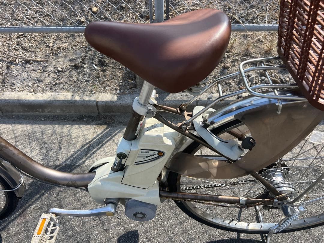Panasonic VIVIDX電動アシスト自転車キレイな自転車26インチ