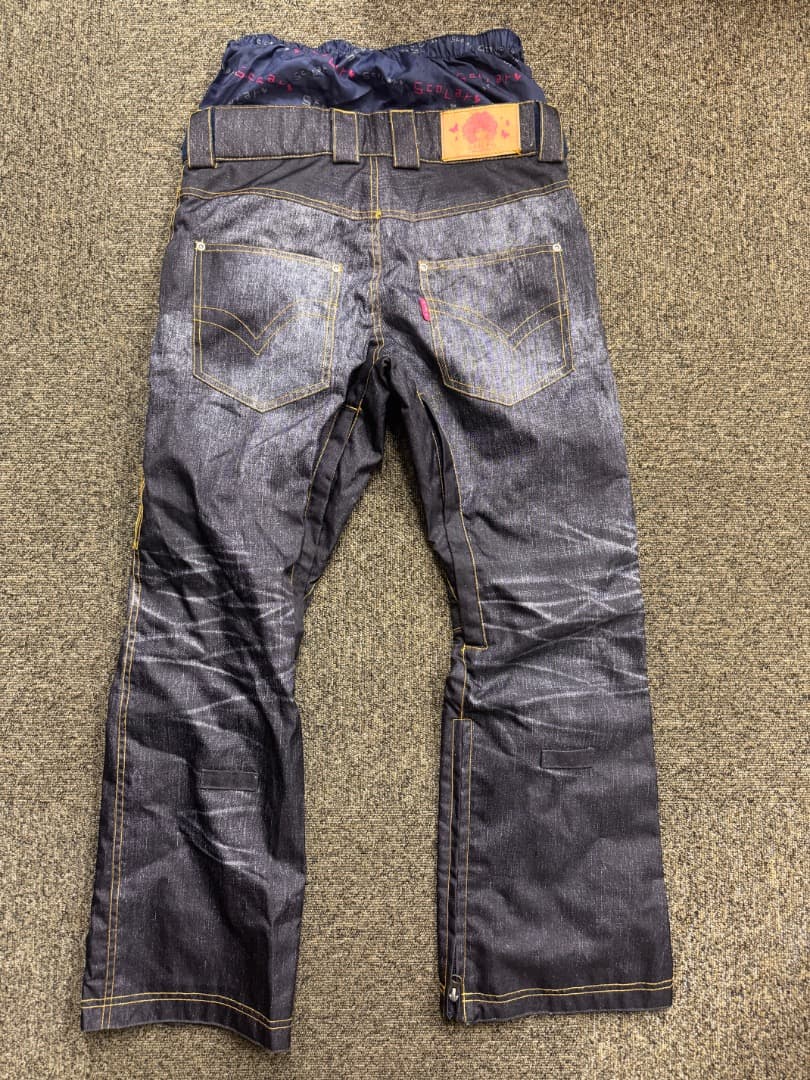 ScoLar　スカラー　スノーボードウェア　上下セット　花柄　ジャケット　パンツ