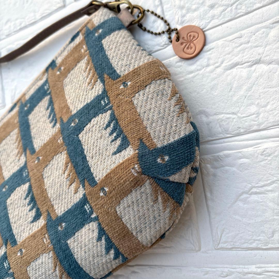 51214B ハンドメイド　ミナペルホネン　ショルダーバック