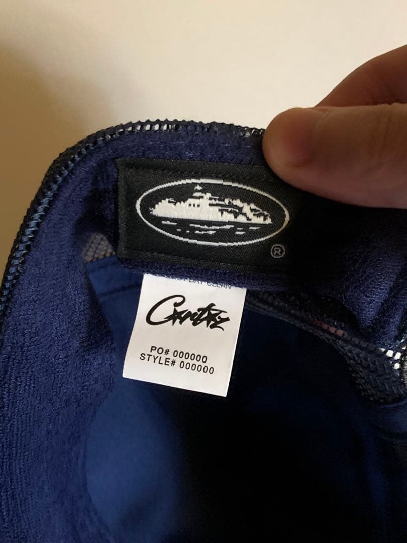 正規品 CORTEIZ 藍色 メッシュキャップ uk us drip