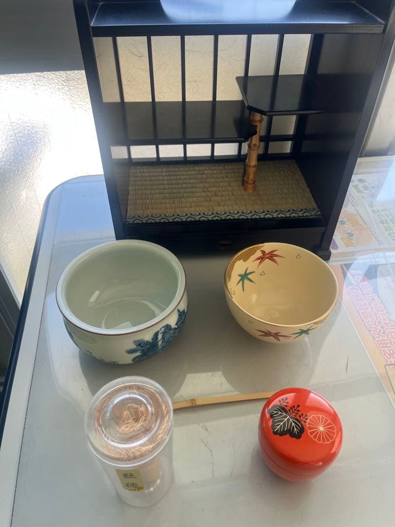 茶道具セット 収納ケース付き