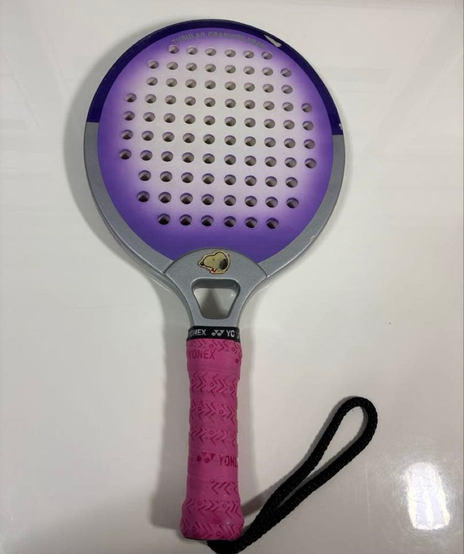 パドルテニス❤︎ラケット❤︎PADDEX❤︎PS-202❤︎協会公認品❤︎紫❤︎収納ケース付