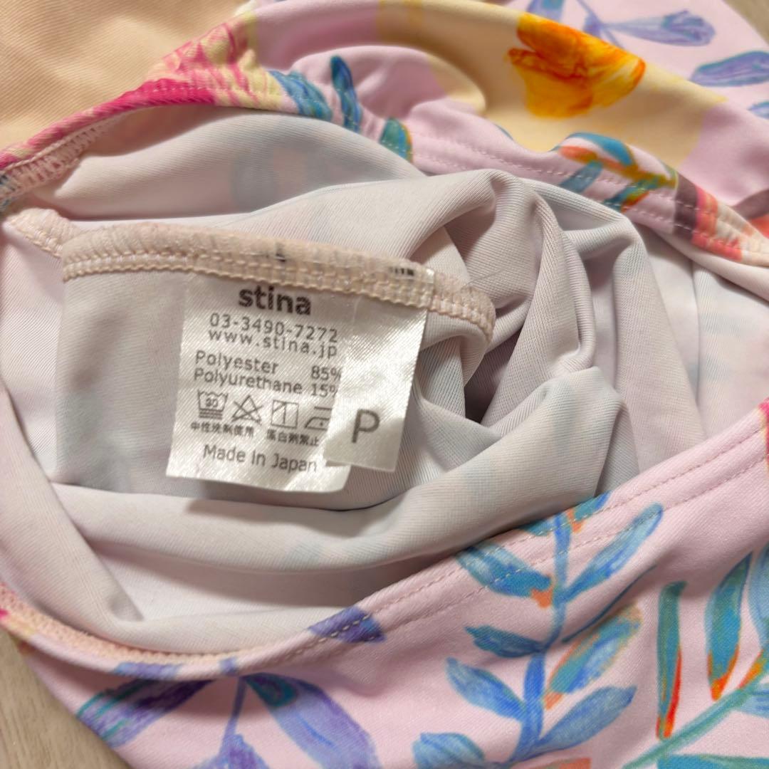 stina スティナ　レオタード　ピオニー　pioner ピンク　フリル　P