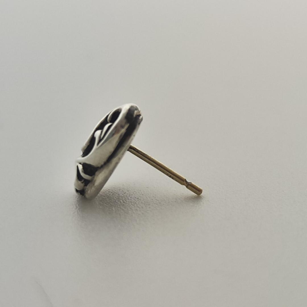 CHROME HEARTS クロムハーツ ハート スタッドピアス（片耳用）