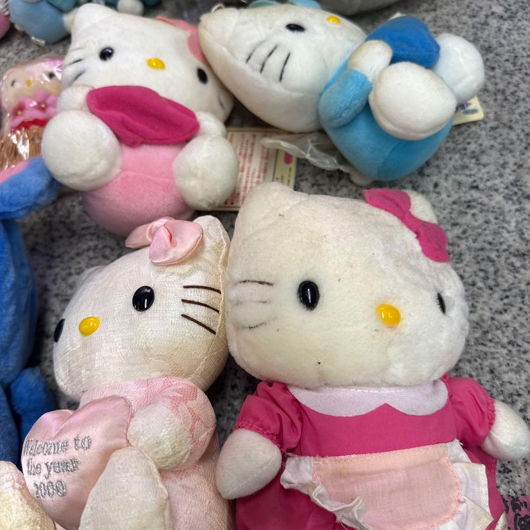 咲*音様 ハローキティ ぬいぐるみ まとめ売り サンリオ 19体セット 小物 格