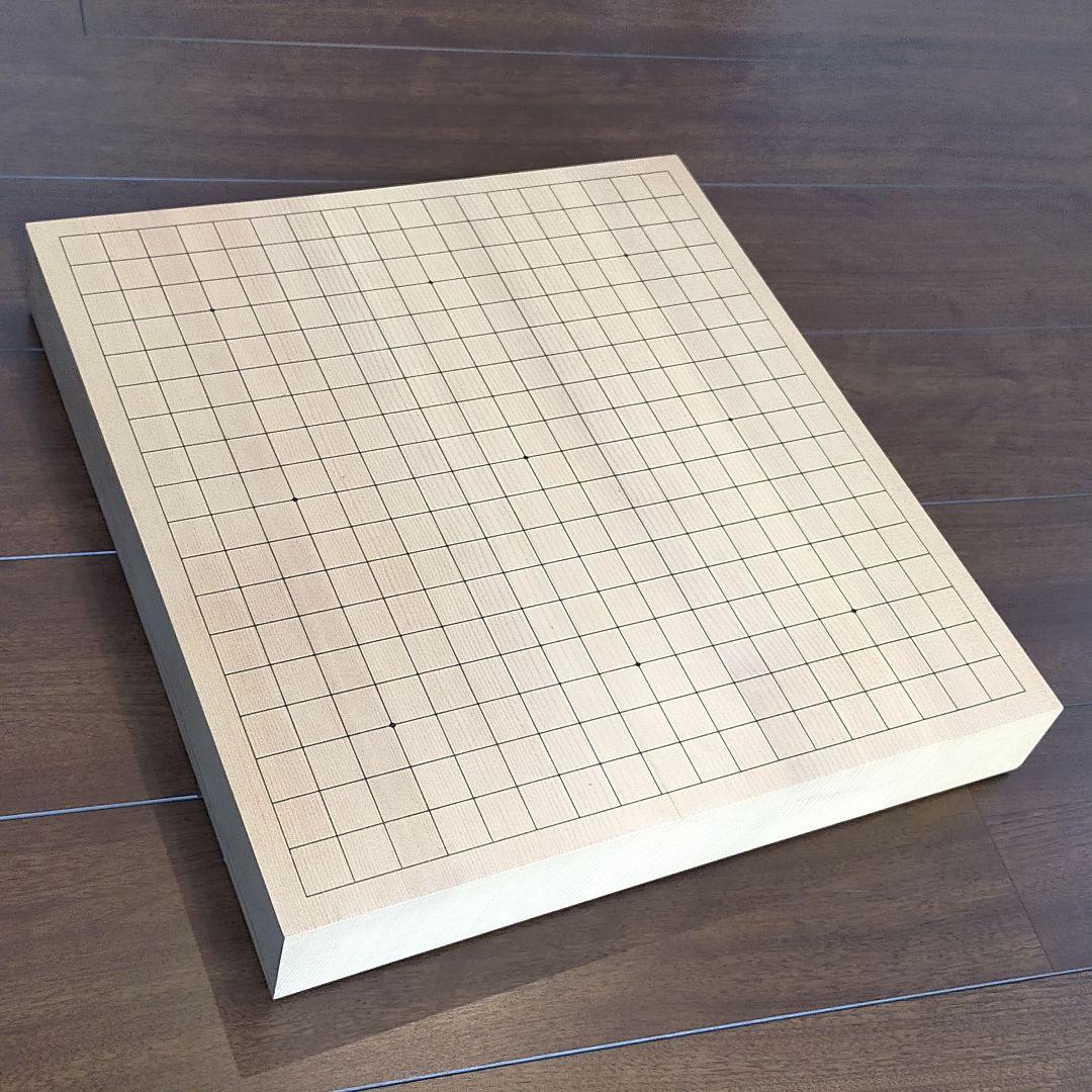 卓上碁盤 蛤碁石 那智黒25号 白180個 黒181個 木製碁笥 セット