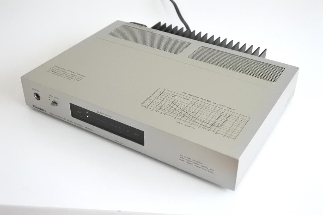 ■Technics SE-C01 パワーアンプ　正常動作品■