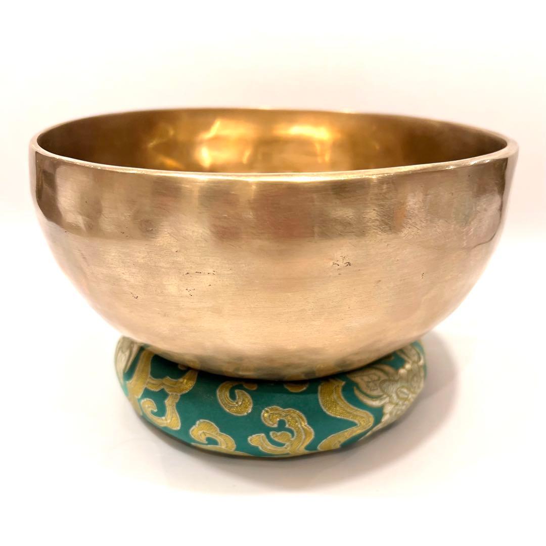 マットゴールド 19cm A音 シンギングボウル