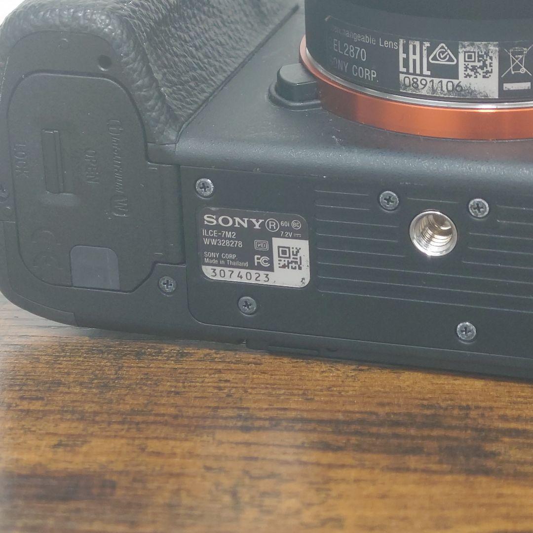 SONY α7ii ミラーレスカメラ ほぼジャンク 写真撮影可能です