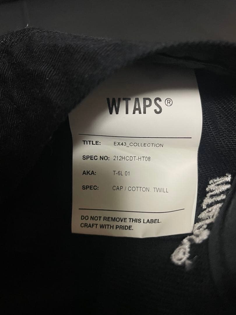 wtaps ダブルタップス　cap キャップ　帽子