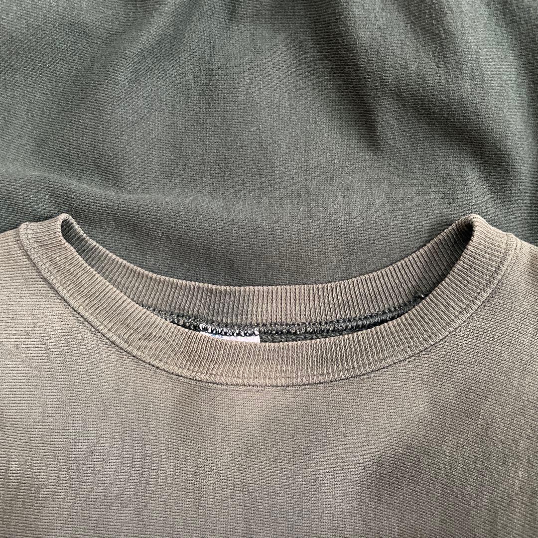 90s Champion USA製 リバースウィーブ ミシガン L 緑 刺繍タグ