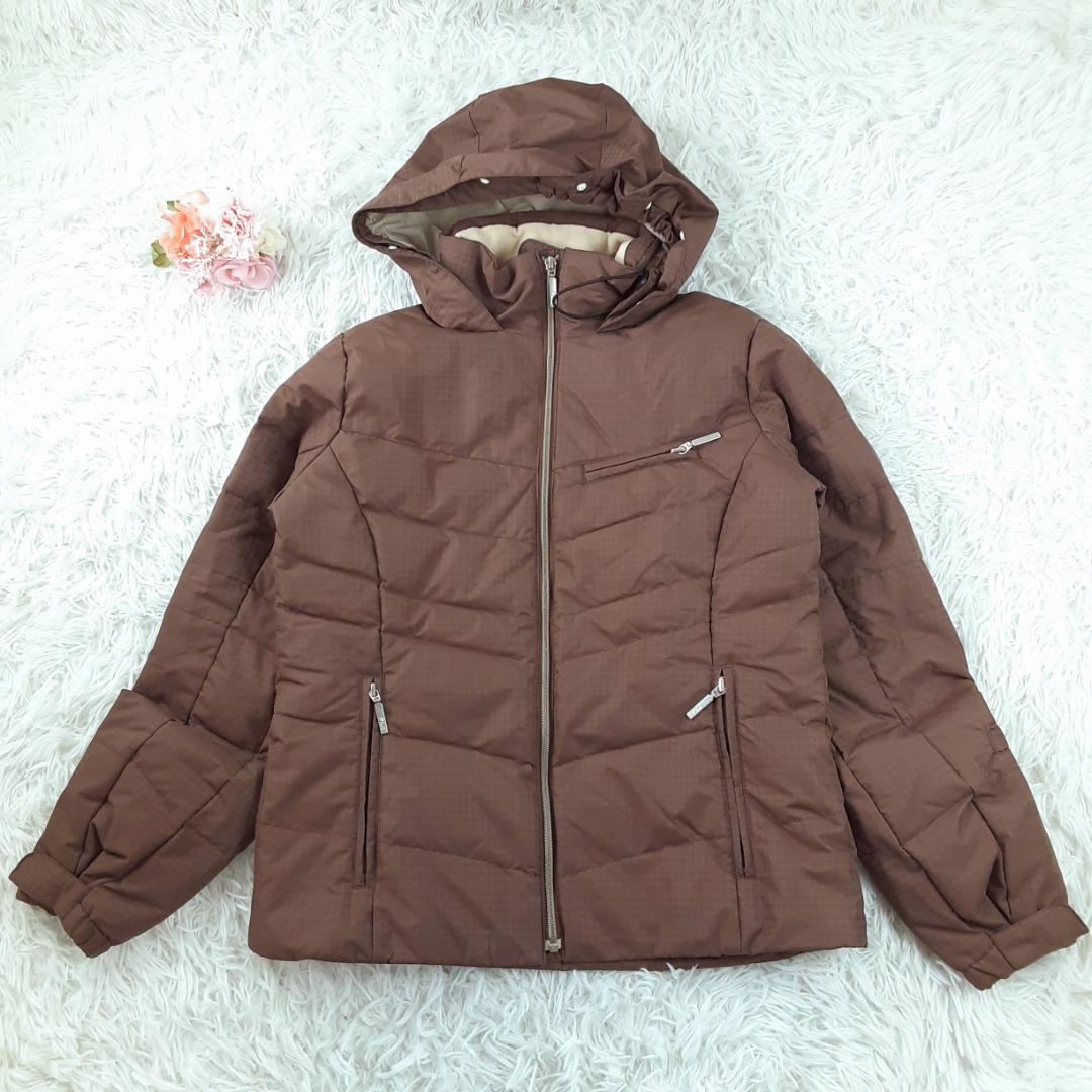 美品◎FILA フィラ スキーウェアセットアップ レディース ブラウン系 防水