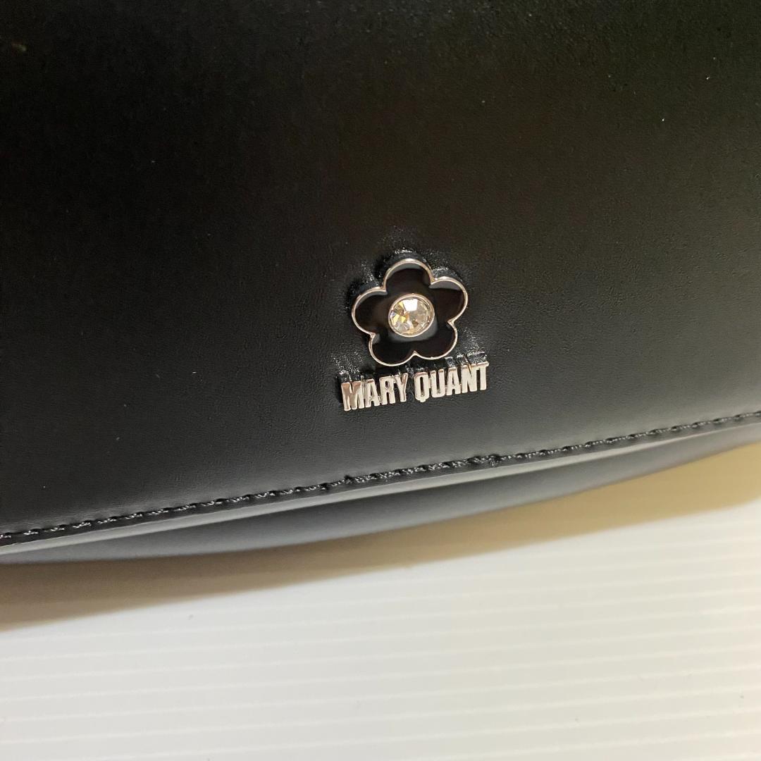 【未使用級】MARY QUANT　レザーボディバッグ