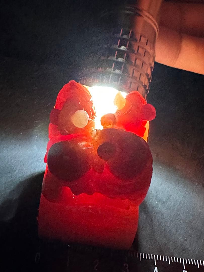 22ラオス石　金魚　桃花凍石　美材篆刻高級印材　落款　書道　雅号　展示会　箱付き