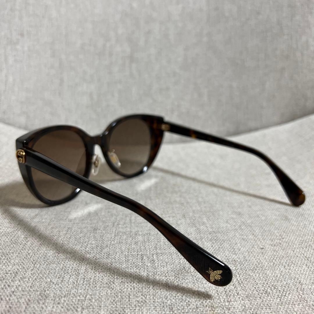 【美品】GUCCI サングラス UV加工 べっ甲 フォックス