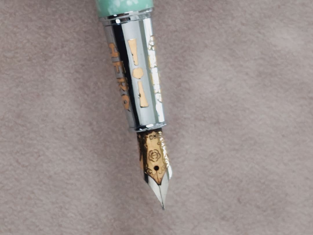 hero英雄万年筆　14金