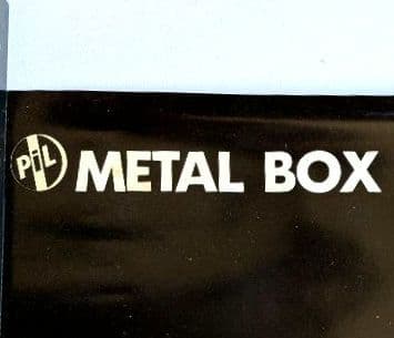 パブリック イメージ リミテッド/メタルボックス 1980年 日本盤特典ポスター