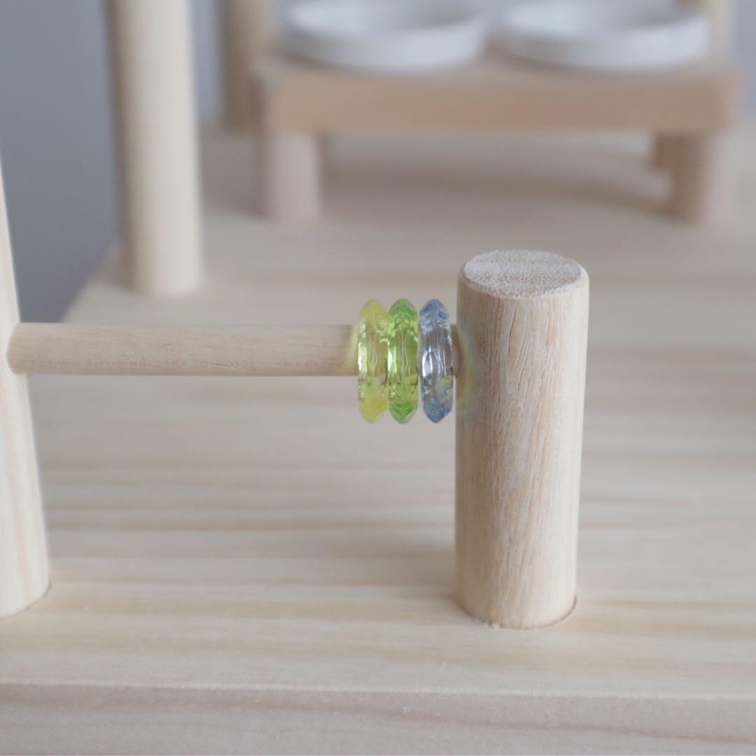 ことりのおおきなあそびば　文鳥　インコ　おもちゃ　バードアスレチック　バードジム