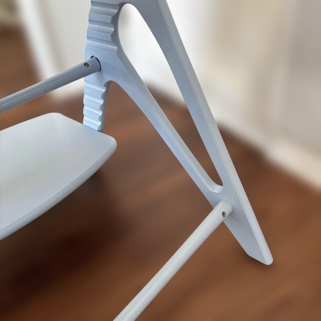 【組立済】大和屋 アッフルチェア ブルーベビーチェア YAMATOYA 説明書付