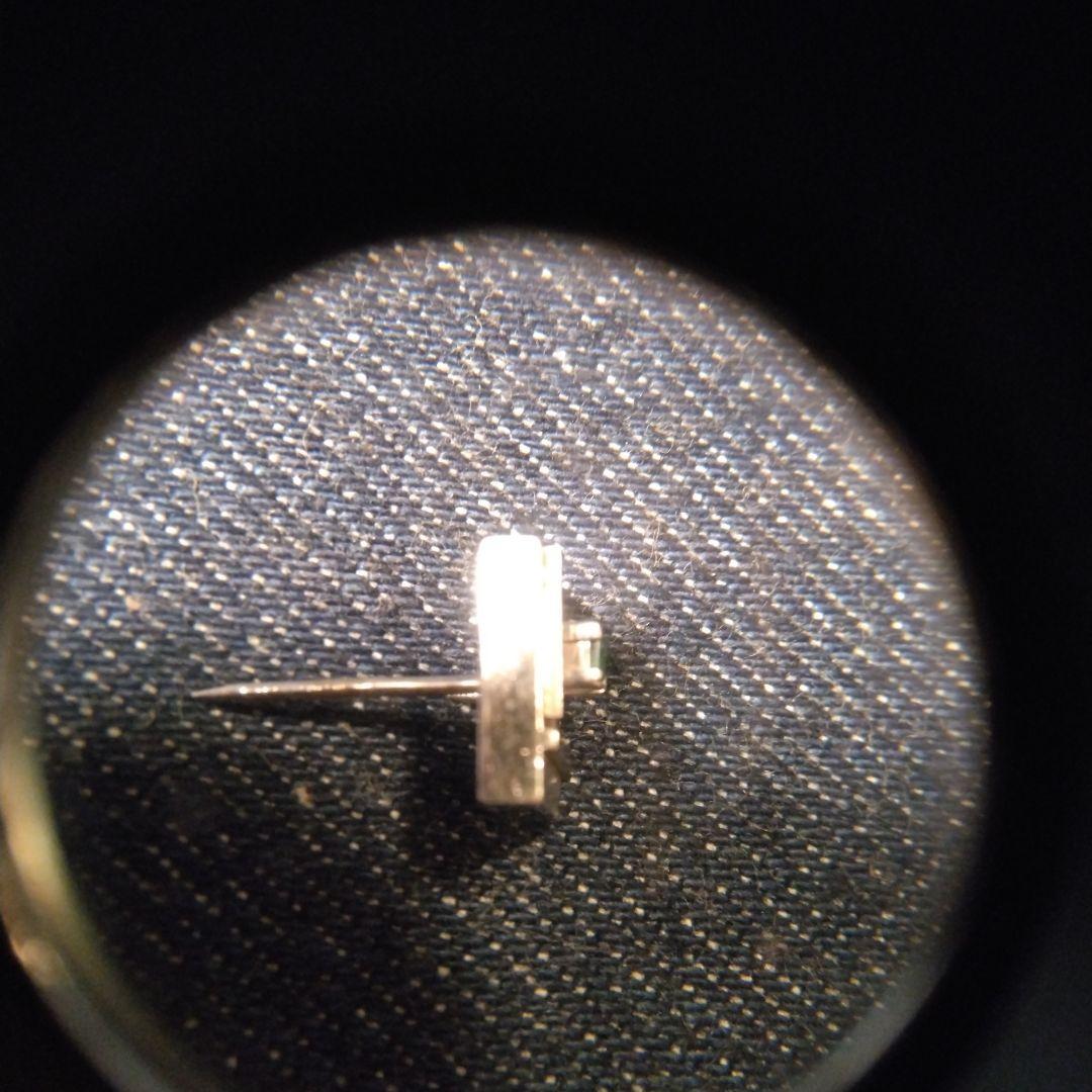 K14WG タイピン　ビンテージ　中古品　スーツ　ネクタイ