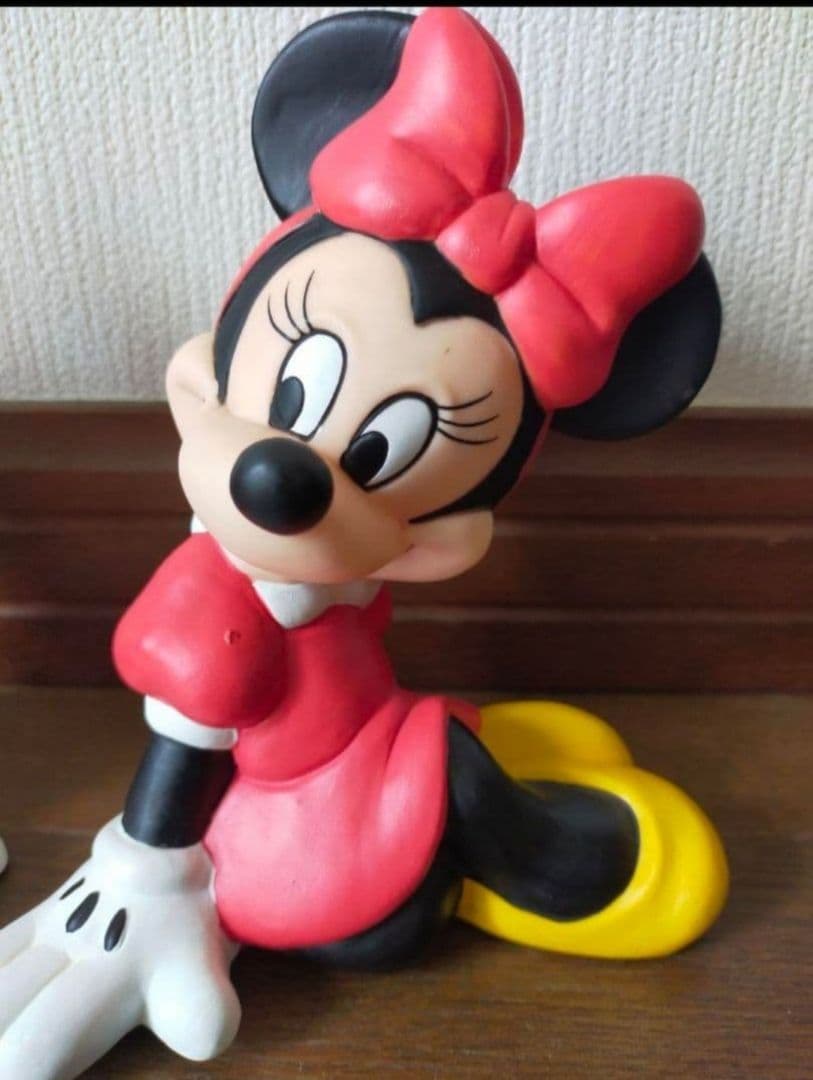 希少！ 「ミッキーマウス」 「ミニーマウス」 フィギュア/貯金箱