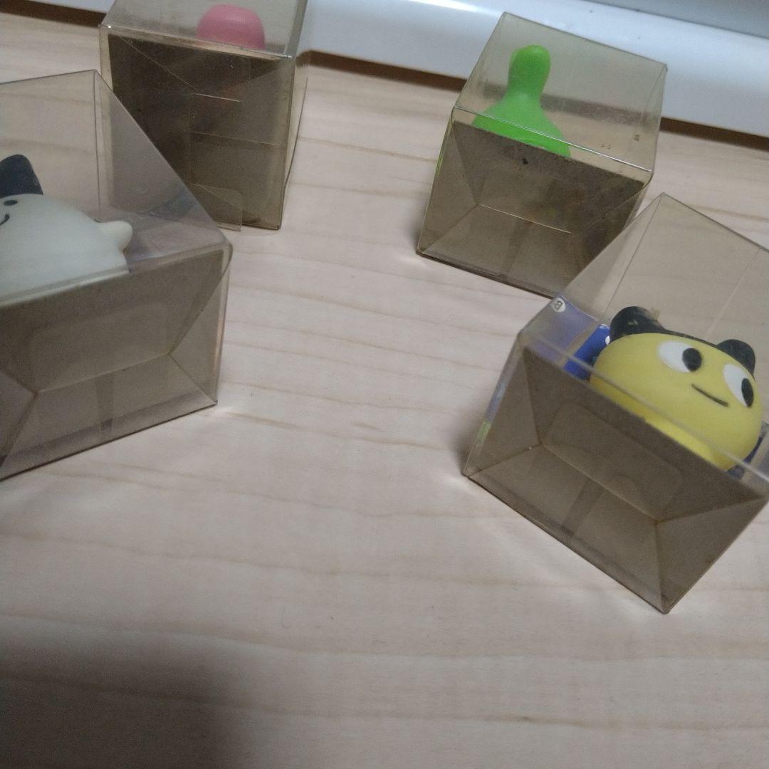 たまごっちコレクション　まめっち　たらこっち　みみっち　くちぱっち　ソフビ