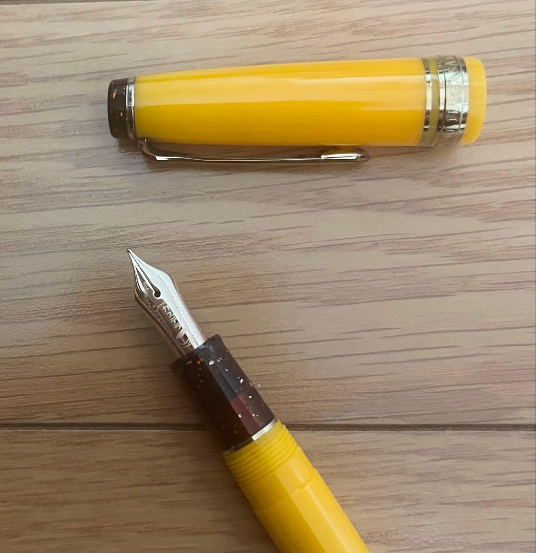 石丸文行堂オリジナル万年筆 カステラ