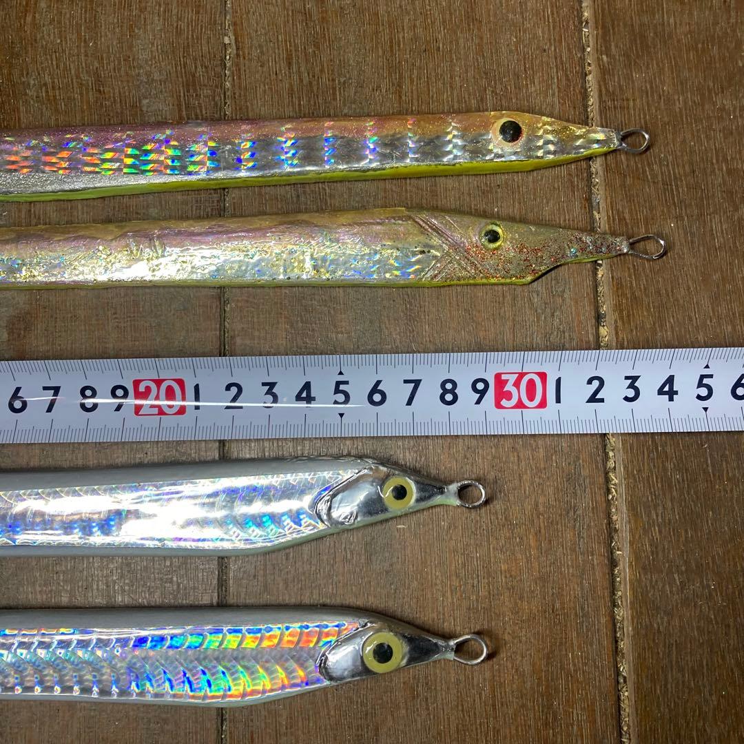 ロングジグ メタルジグ 350〜400 450g 鱗ジグ ジグ 大 メタルジグ大