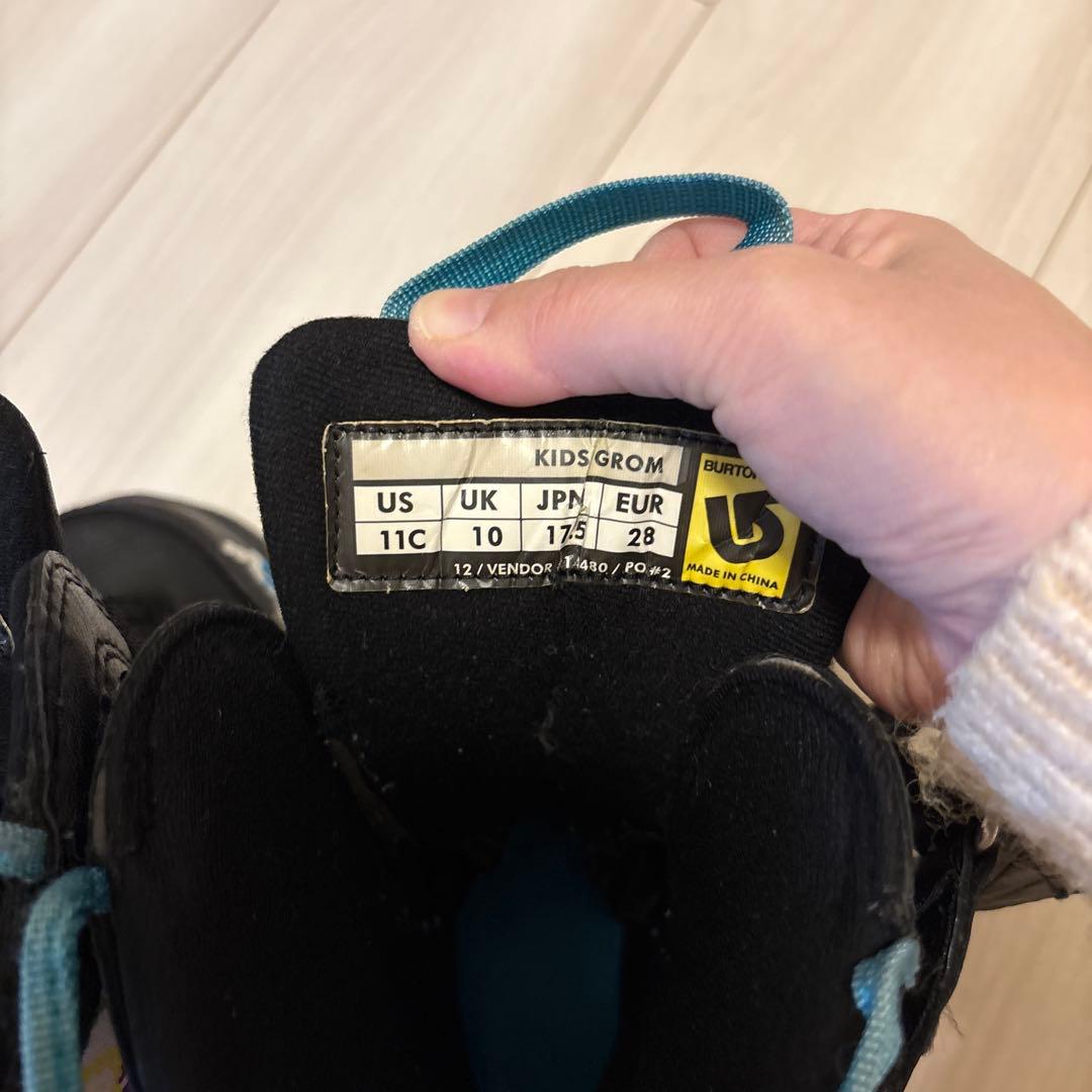 Burton 子ども用スノーボードブーツ 17.5cm